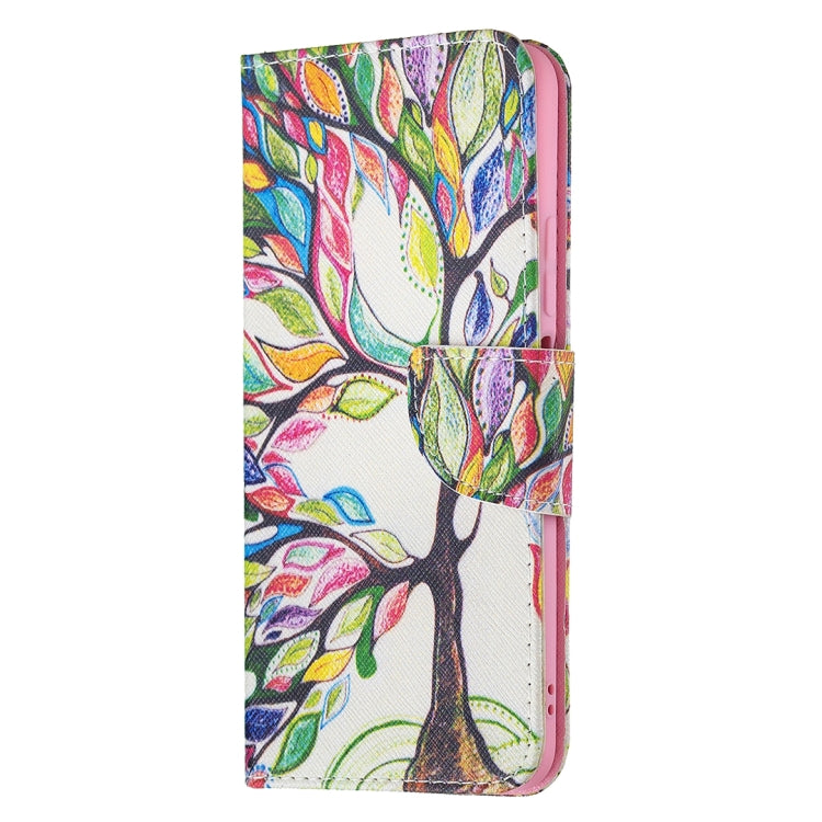 For Xiaomi Mi 11 Lite Colored Drawing Pattern Horizontal Flip Leather Case with Holder & Card Slots & Wallet