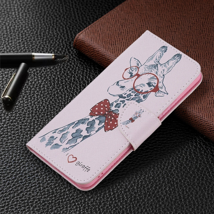 For Xiaomi Mi 11 Lite Colored Drawing Pattern Horizontal Flip Leather Case with Holder & Card Slots & Wallet