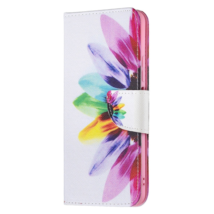 For Xiaomi Mi 11 Lite Colored Drawing Pattern Horizontal Flip Leather Case with Holder & Card Slots & Wallet