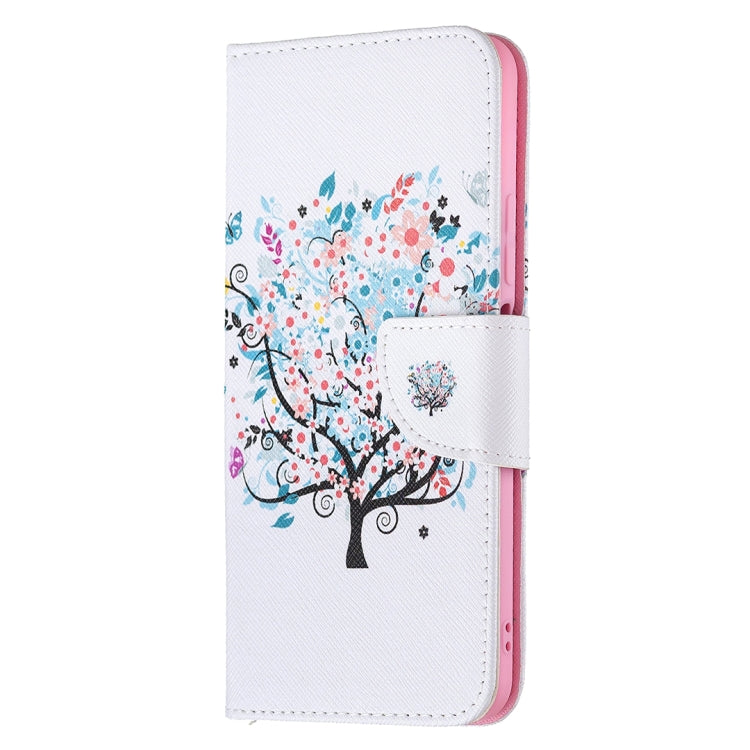 For Xiaomi Mi 11 Lite Colored Drawing Pattern Horizontal Flip Leather Case with Holder & Card Slots & Wallet