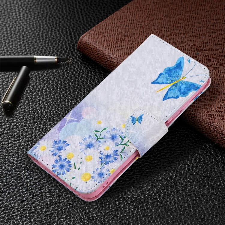 For Xiaomi Poco M3 Pro / Redmi Note 10 5G Colored Drawing Pattern Horizontal Flip Leather Case with Holder & Card Slots & Wallet