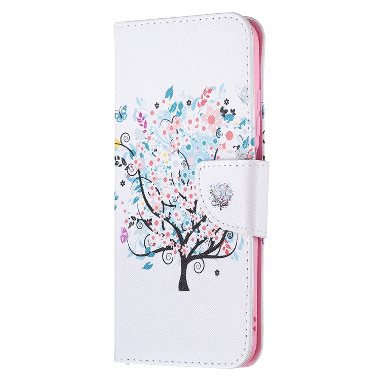 For Xiaomi Poco M3 Pro / Redmi Note 10 5G Colored Drawing Pattern Horizontal Flip Leather Case with Holder & Card Slots & Wallet
