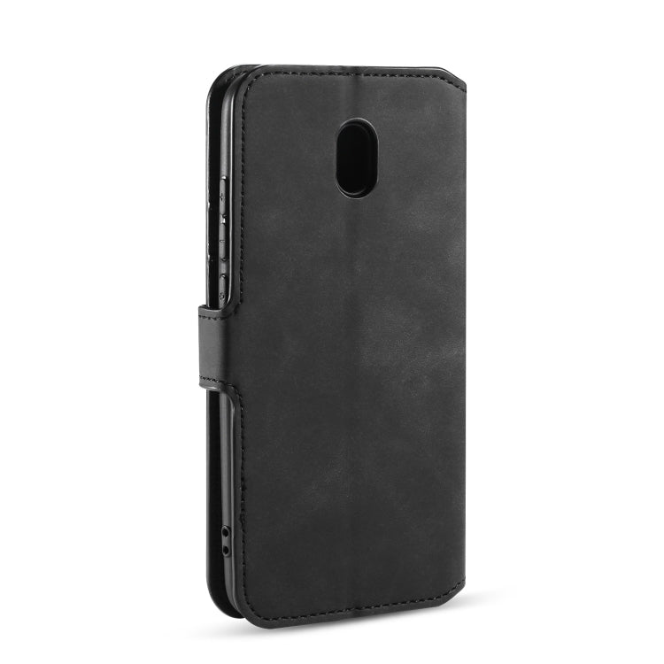 For Xiaomi Redmi 8A DG.MING Retro Oil Side Horizontal Flip Case with Holder & Card Slots & Wallet