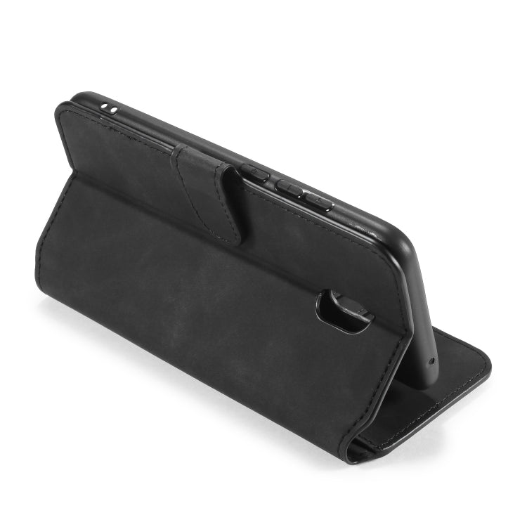 For Xiaomi Redmi 8A DG.MING Retro Oil Side Horizontal Flip Case with Holder & Card Slots & Wallet