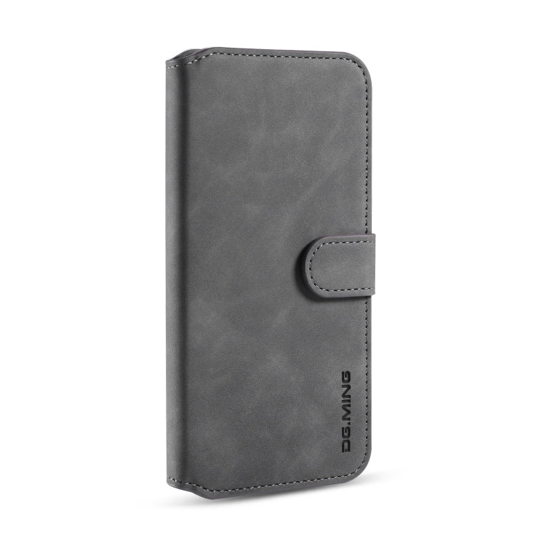 For Xiaomi Redmi 8A DG.MING Retro Oil Side Horizontal Flip Case with Holder & Card Slots & Wallet