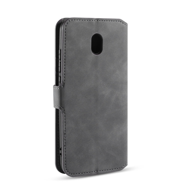 For Xiaomi Redmi 8A DG.MING Retro Oil Side Horizontal Flip Case with Holder & Card Slots & Wallet