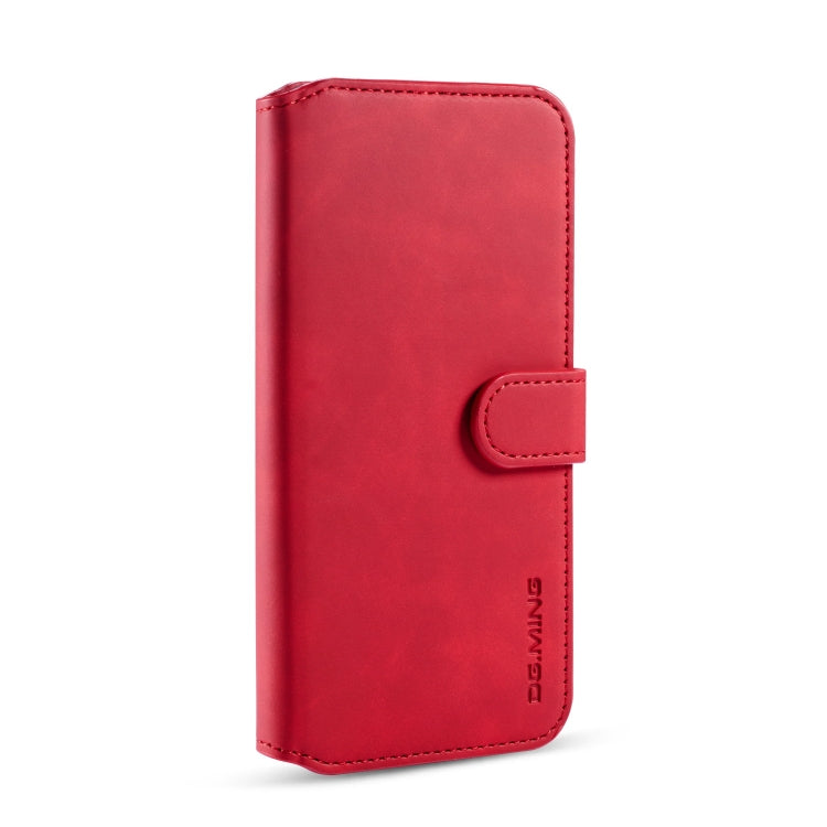 For Xiaomi Redmi 8A DG.MING Retro Oil Side Horizontal Flip Case with Holder & Card Slots & Wallet