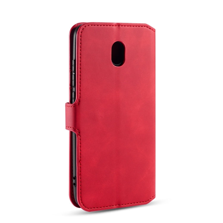 For Xiaomi Redmi 8A DG.MING Retro Oil Side Horizontal Flip Case with Holder & Card Slots & Wallet