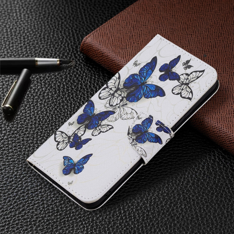 For Xiaomi Mi 11 Lite Colored Drawing Pattern Horizontal Flip Leather Case with Holder & Card Slots & Wallet