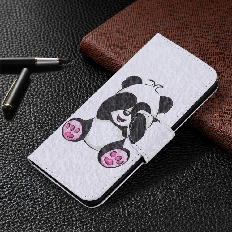 For Xiaomi Mi 11 Lite Colored Drawing Pattern Horizontal Flip Leather Case with Holder & Card Slots & Wallet