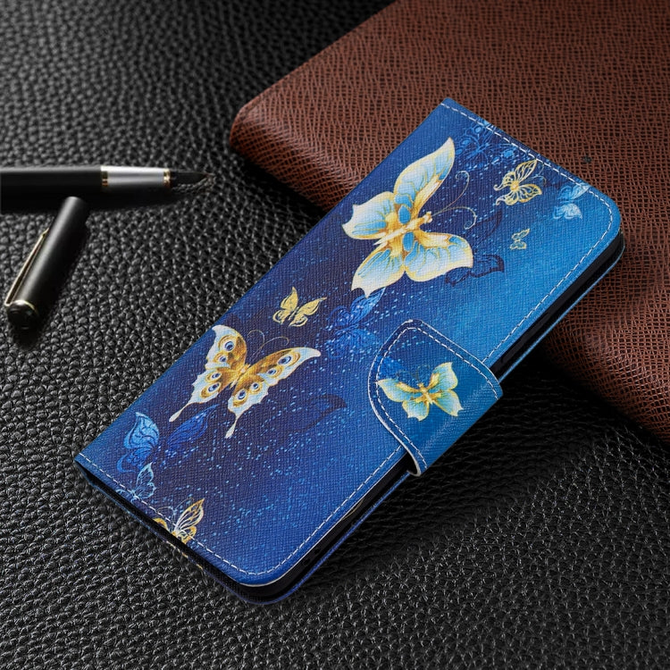 For Xiaomi Mi 11 Lite Colored Drawing Pattern Horizontal Flip Leather Case with Holder & Card Slots & Wallet