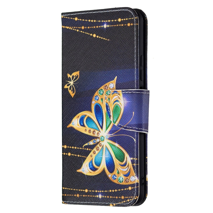 For Xiaomi Mi 11 Lite Colored Drawing Pattern Horizontal Flip Leather Case with Holder & Card Slots & Wallet