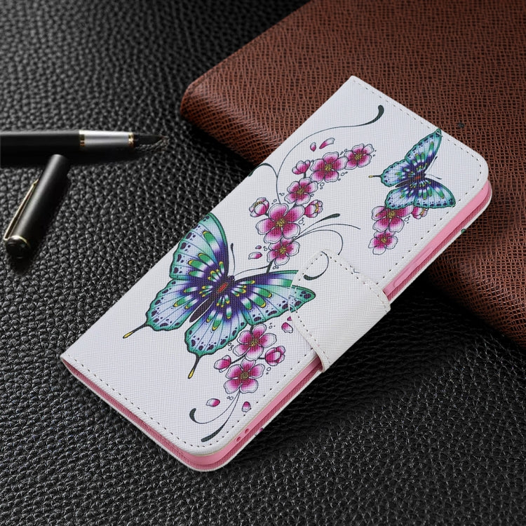 For Xiaomi Mi 11 Lite Colored Drawing Pattern Horizontal Flip Leather Case with Holder & Card Slots & Wallet