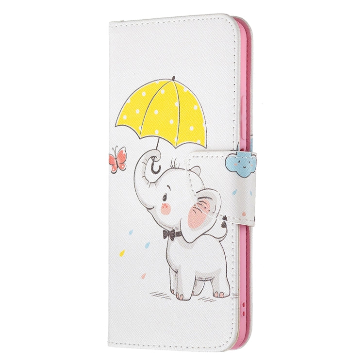 For Xiaomi Mi 11 Lite Colored Drawing Pattern Horizontal Flip Leather Case with Holder & Card Slots & Wallet