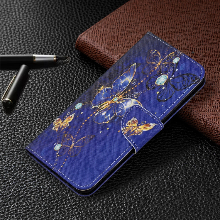 For Xiaomi Mi 11 Lite Colored Drawing Pattern Horizontal Flip Leather Case with Holder & Card Slots & Wallet