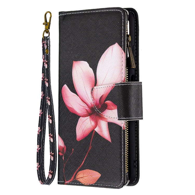For Xiaomi Poco M3 Pro / Redmi Note 10 5G Colored Drawing Pattern Zipper Horizontal Flip Leather Case with Holder & Card Slots & Wallet