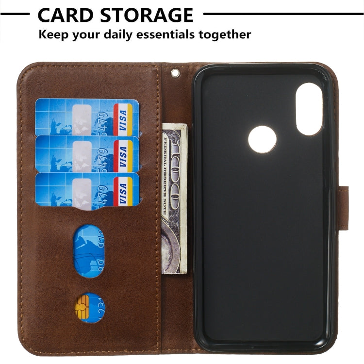 For Xiaomi Redmi 6 Pro / A2 Lite Zipper Horizontal Flip Leather Case with Wallet & Holder & Card Slots