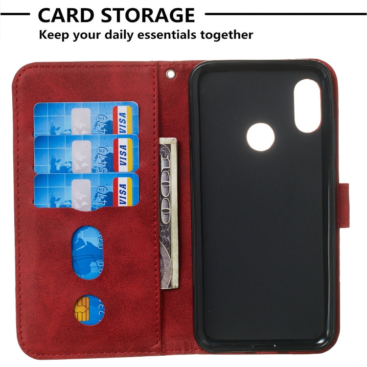 For Xiaomi Redmi 6 Pro / A2 Lite Zipper Horizontal Flip Leather Case with Wallet & Holder & Card Slots