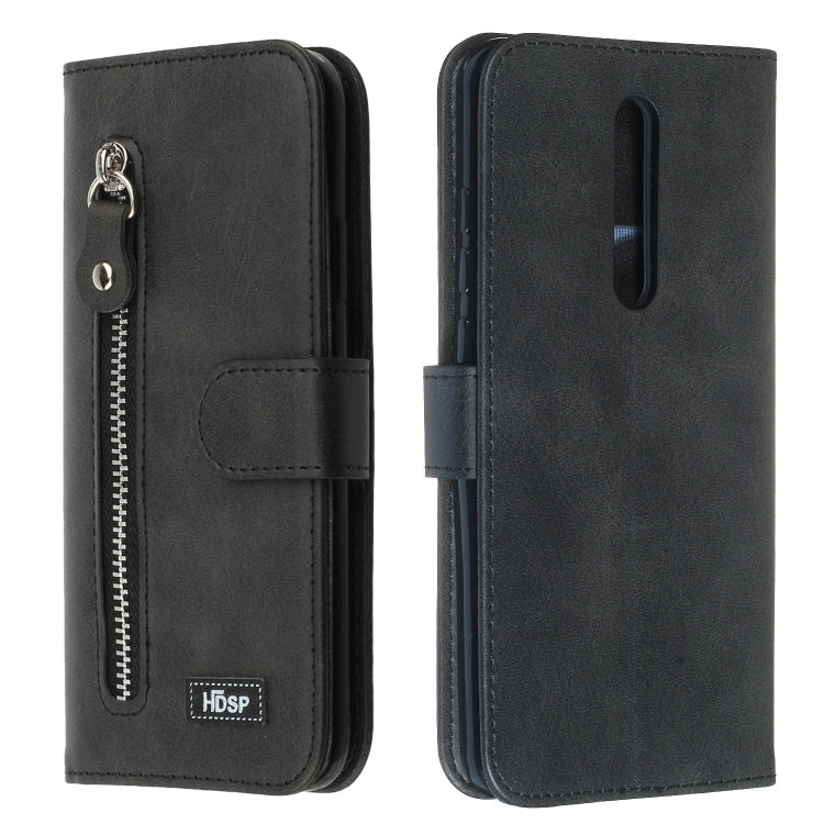For Xiaomi Redmi K20 / Mi 9T Zipper Horizontal Flip Leather Case with Wallet & Holder & Card Slots