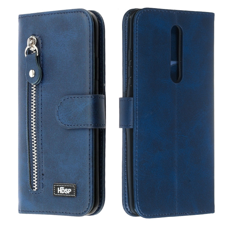 For Xiaomi Redmi K20 / Mi 9T Zipper Horizontal Flip Leather Case with Wallet & Holder & Card Slots