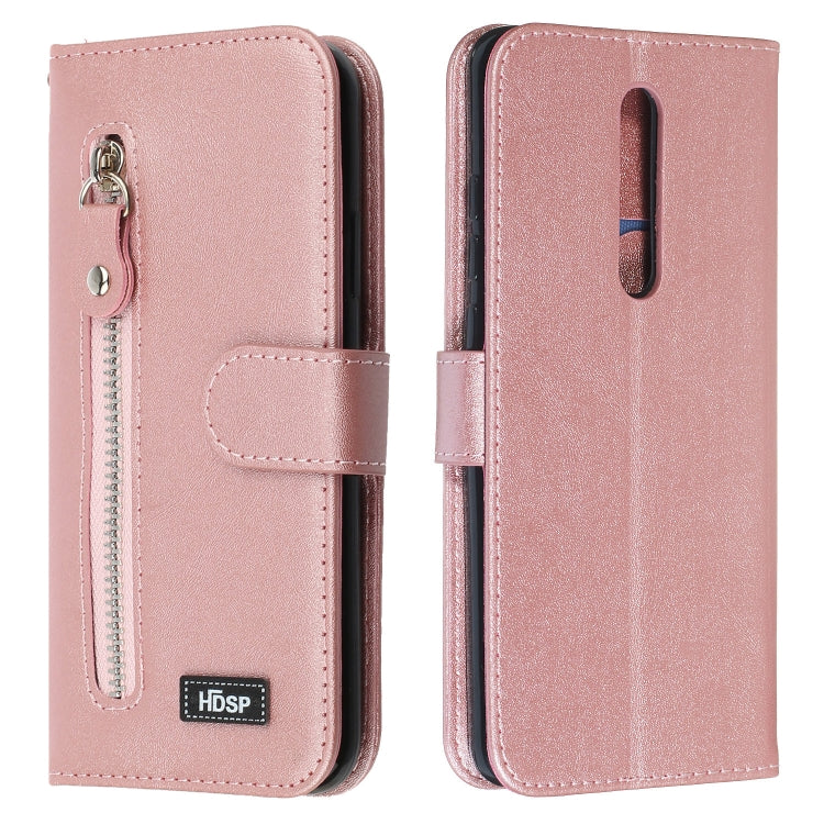 For Xiaomi Redmi K20 / Mi 9T Zipper Horizontal Flip Leather Case with Wallet & Holder & Card Slots