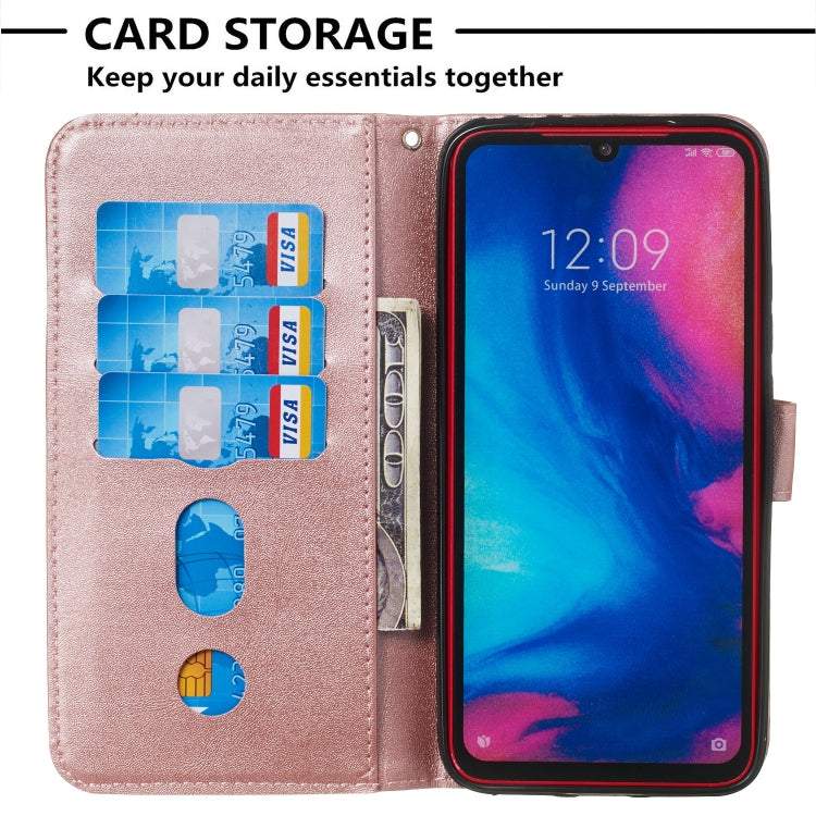 For Xiaomi Redmi Note 7 Zipper Horizontal Flip Leather Case with Wallet & Holder & Card Slots