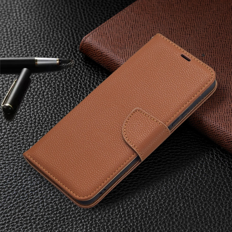 For Xiaomi Mi 11 Lite Litchi Texture Pure Color Horizontal Flip Leather Case with Holder & Card Slots & Wallet & Lanyard
