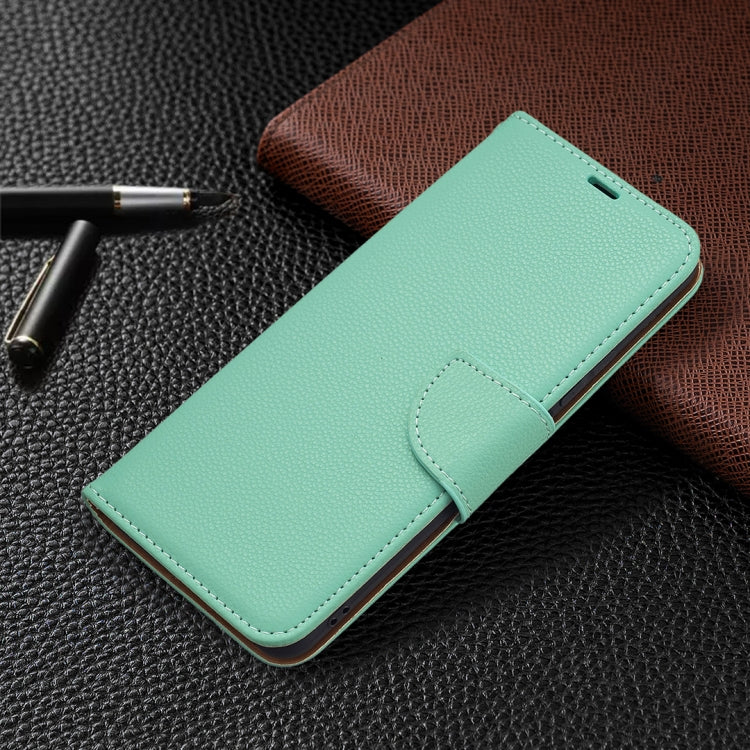For Xiaomi Mi 11 Lite Litchi Texture Pure Color Horizontal Flip Leather Case with Holder & Card Slots & Wallet & Lanyard