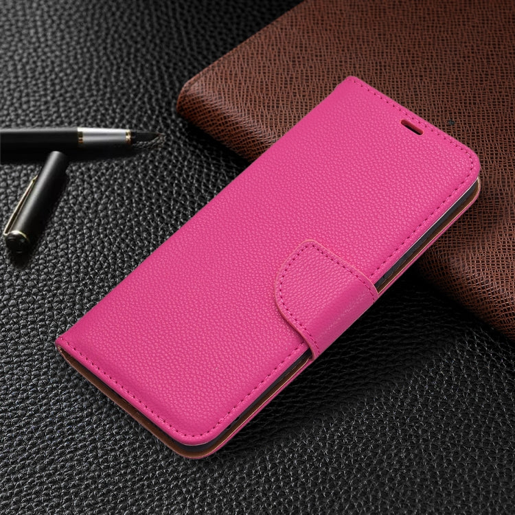 For Xiaomi Mi 11 Lite Litchi Texture Pure Color Horizontal Flip Leather Case with Holder & Card Slots & Wallet & Lanyard