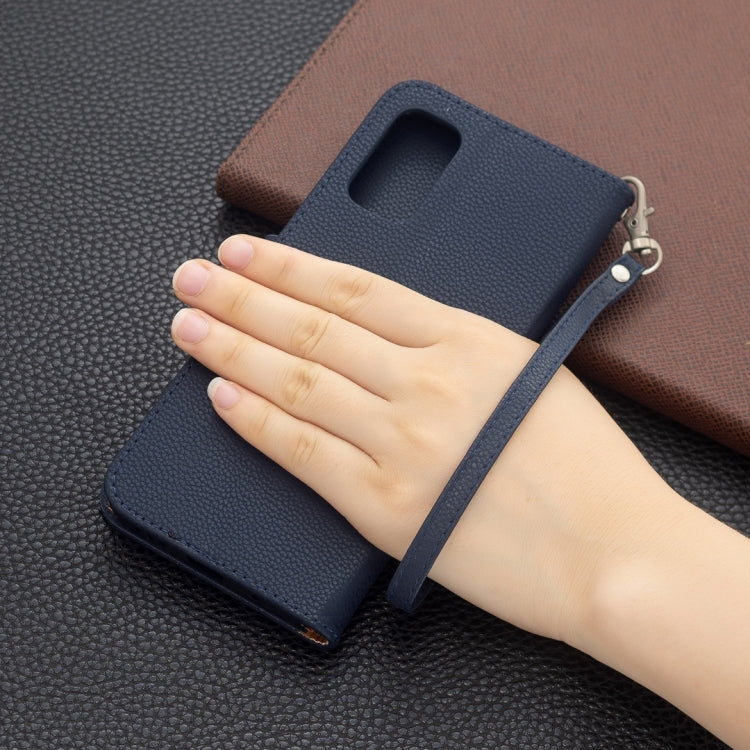 For Xiaomi Poco M3 Pro / Redmi Note 10 5G Litchi Texture Pure Color Horizontal Flip Leather Case with Holder & Card Slots & Wallet & Lanyard