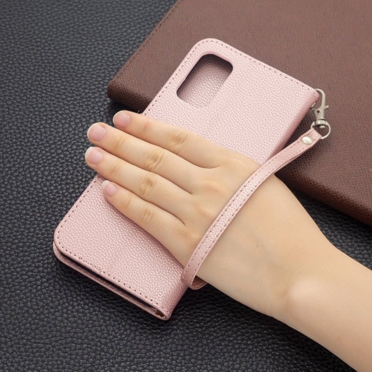 For Xiaomi Poco M3 Pro / Redmi Note 10 5G Litchi Texture Pure Color Horizontal Flip Leather Case with Holder & Card Slots & Wallet & Lanyard