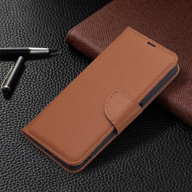 For Xiaomi Poco M3 Pro / Redmi Note 10 5G Litchi Texture Pure Color Horizontal Flip Leather Case with Holder & Card Slots & Wallet & Lanyard