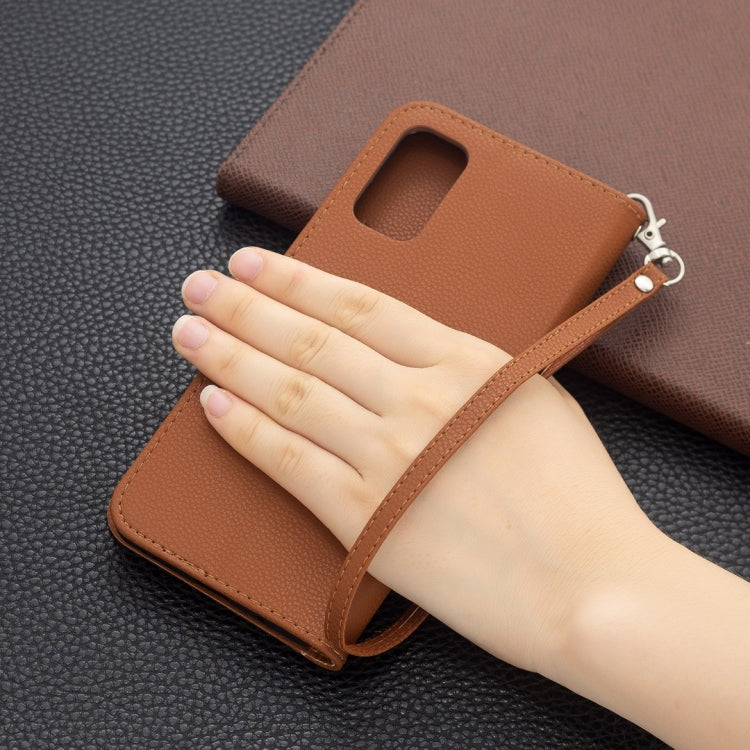For Xiaomi Poco M3 Pro / Redmi Note 10 5G Litchi Texture Pure Color Horizontal Flip Leather Case with Holder & Card Slots & Wallet & Lanyard