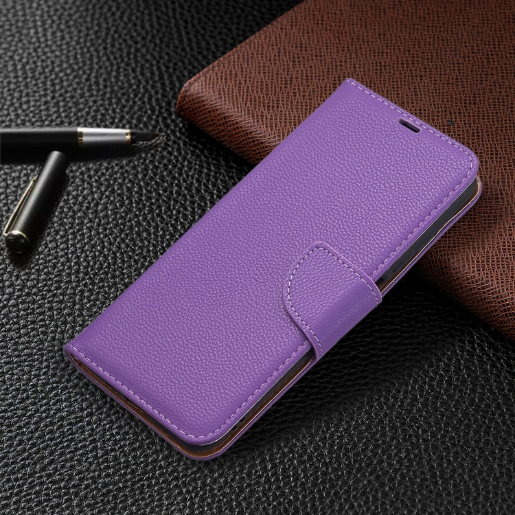 For Xiaomi Poco M3 Pro / Redmi Note 10 5G Litchi Texture Pure Color Horizontal Flip Leather Case with Holder & Card Slots & Wallet & Lanyard