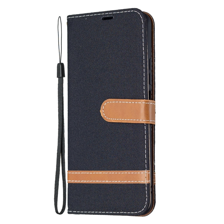 For Xiaomi Mi 11 Lite Color Matching Denim Texture Horizontal Flip Leather Case with Holder & Card Slots & Wallet & Lanyard