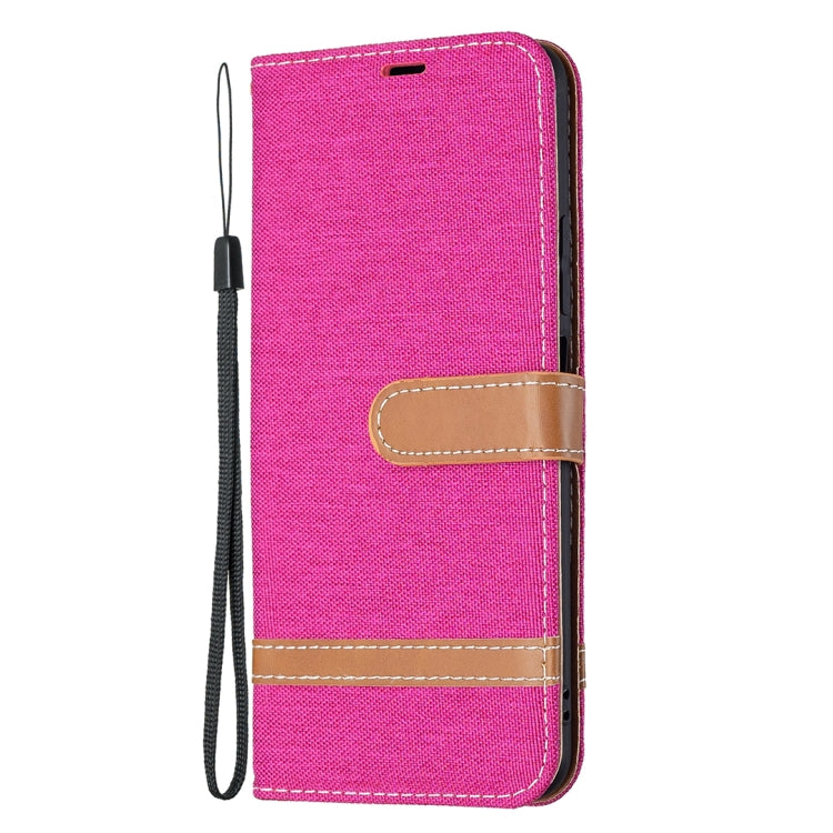 For Xiaomi Mi 11 Lite Color Matching Denim Texture Horizontal Flip Leather Case with Holder & Card Slots & Wallet & Lanyard