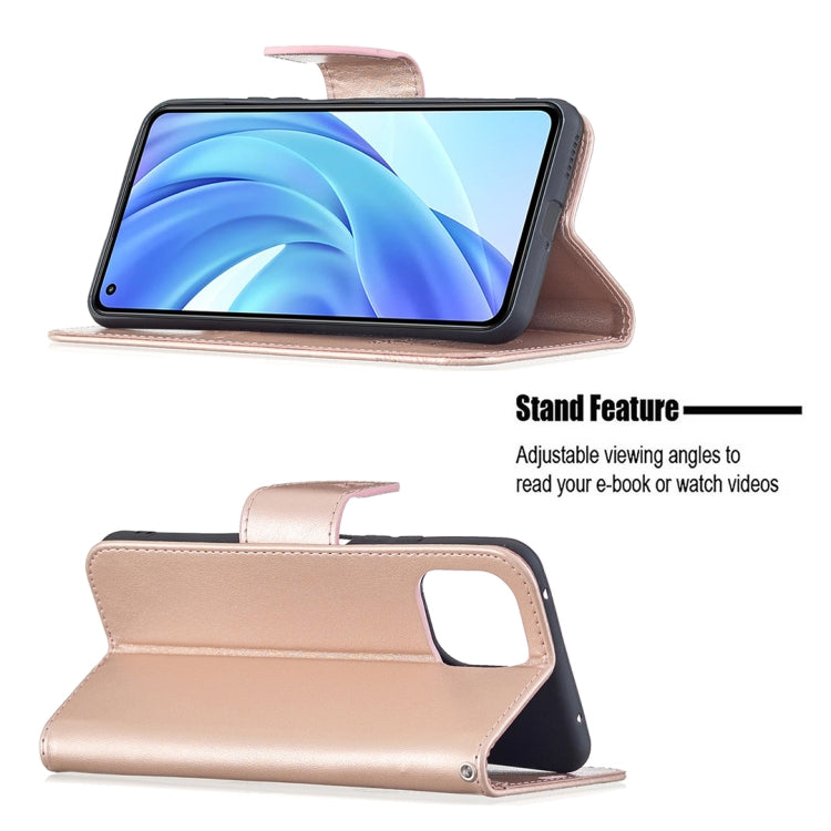 For Xiaomi Mi 11 Lite Embossing Two Butterflies Pattern Horizontal Flip PU Leather Case with Holder & Card Slot & Wallet & Lanyard