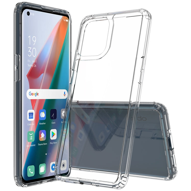 For OPPO Find X3 / X3 Pro Shockproof Scratchproof TPU + Acrylic Protective Case