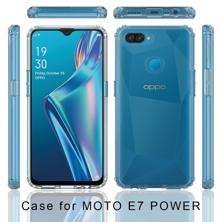 For OPPO A12 Shockproof Scratchproof TPU + Acrylic Protective Case