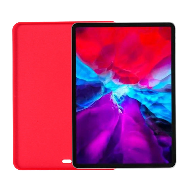 For iPad Pro 11 2018 / 2020 Solid Color Liquid Silicone Dropproof Full Coverage Protective Tablet Case