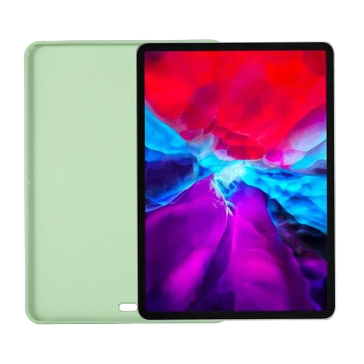 For iPad Pro 11 2018 / 2020 Solid Color Liquid Silicone Dropproof Full Coverage Protective Tablet Case