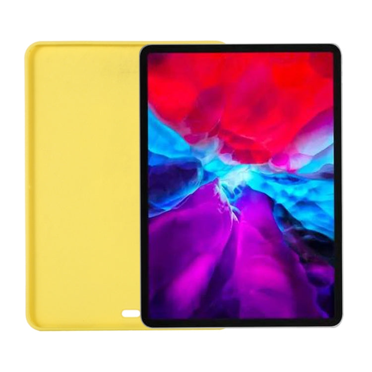 For iPad Pro 11 2018 / 2020 Solid Color Liquid Silicone Dropproof Full Coverage Protective Tablet Case