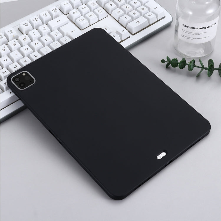 For iPad Pro 11 2018 / 2020 Solid Color Liquid Silicone Dropproof Full Coverage Protective Tablet Case