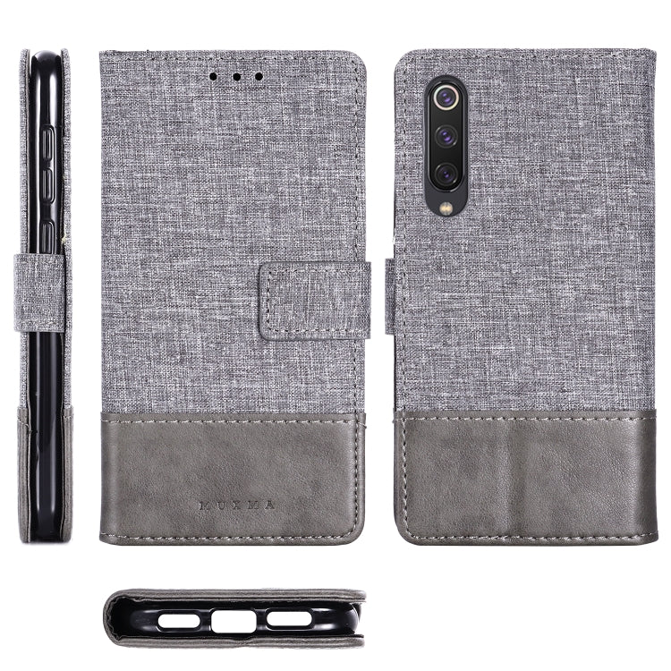For Xiaomi Mi 9 SE MUXMA MX102 Horizontal Flip Canvas Leather Case with Stand & Card Slot & Wallet Function