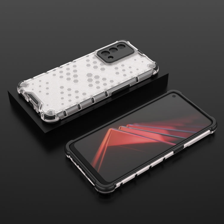 For OPPO K9 Shockproof Honeycomb PC + TPU Protective Case