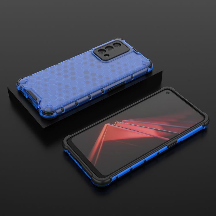 For OPPO K9 Shockproof Honeycomb PC + TPU Protective Case