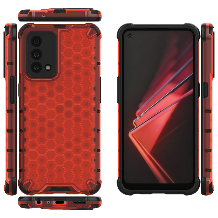 For OPPO K9 Shockproof Honeycomb PC + TPU Protective Case