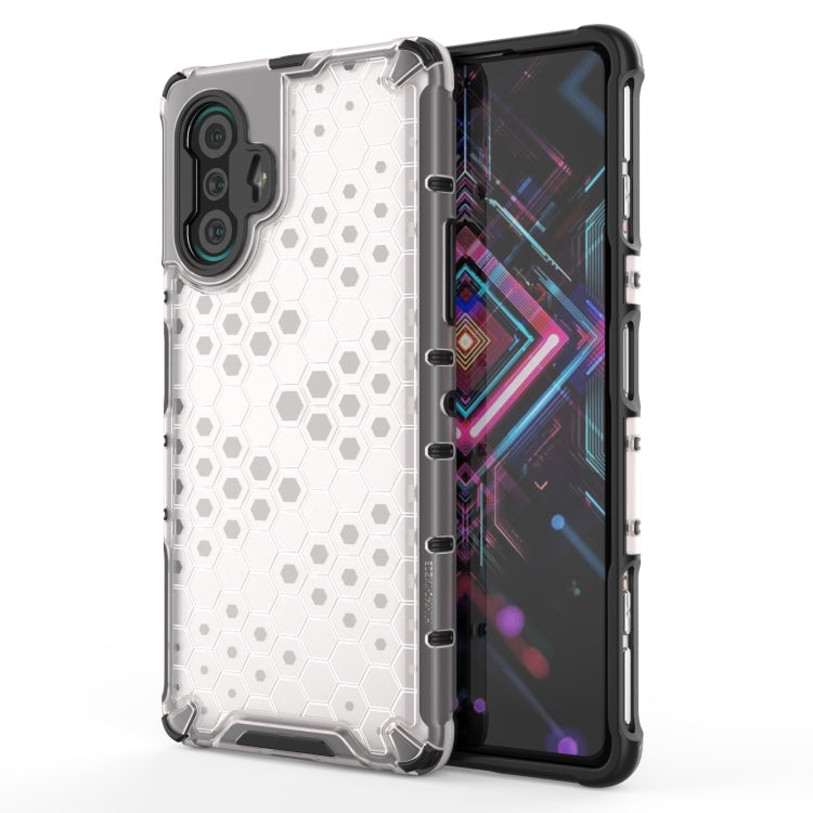 For Xiaomi Redmi K40 Gaming Shockproof Honeycomb PC + TPU Protective Case