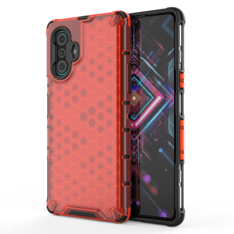 For Xiaomi Redmi K40 Gaming Shockproof Honeycomb PC + TPU Protective Case