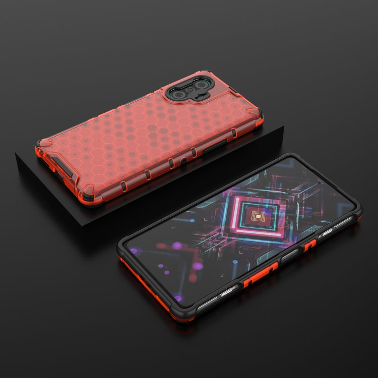 For Xiaomi Redmi K40 Gaming Shockproof Honeycomb PC + TPU Protective Case